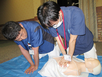 BLS（Basic Life Support　：一次救命処置）研修実施